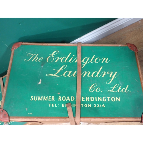 630 - Two 'The Erdington Laundry Co. Ltd' cardboard Boxes