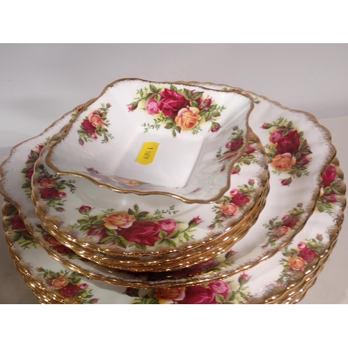 558 - A Royal Albert 'Old Country Roses' Tea and Dessert Service