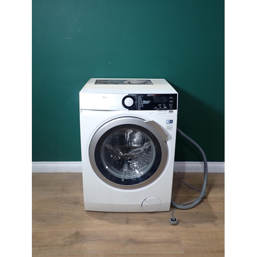 341 - An AEG 7000 Series Washing Machine, passed PAT