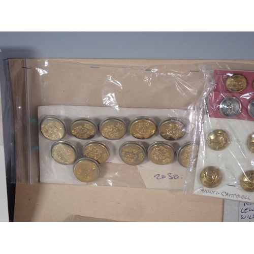48 - A tray of Livery Buttons