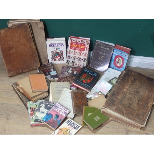 515 - Four boxes of Books including the Imperial History of England, Ceremonies and Religious Ceremonies o... 