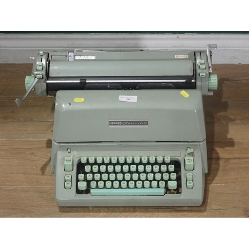 524 - A Hermes Ambassador Typewriter