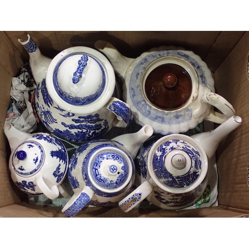 139 - Three boxes of Tea Pots