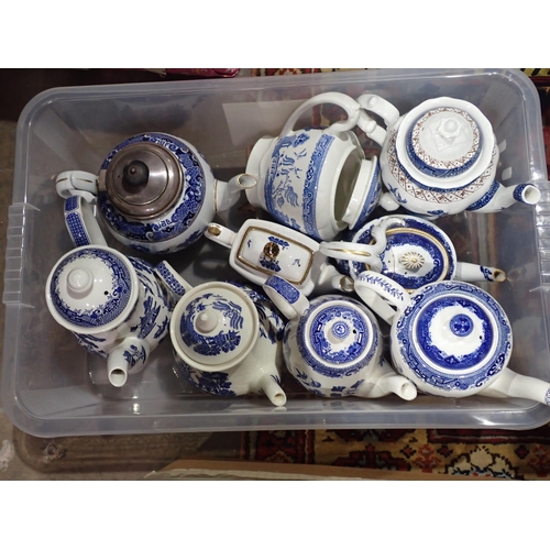 147 - Five boxes of assorted Teapots