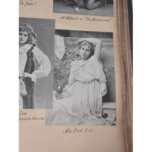 255 - A Victorian Scrap Album containing pictures of Celebrities and two Photograph Albums