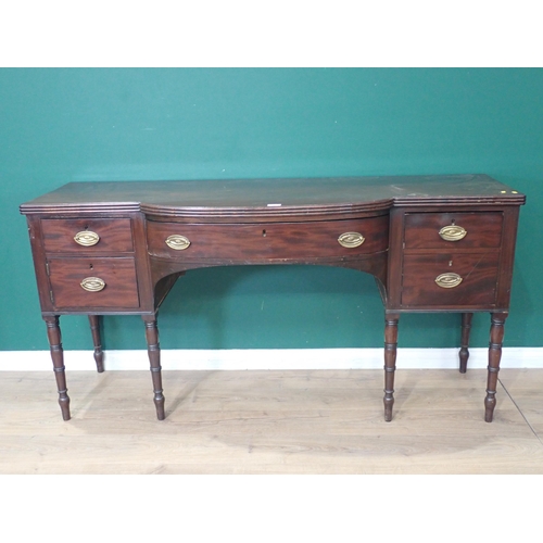 538 - A 19th Century mahogany Sideboard 3ft 1