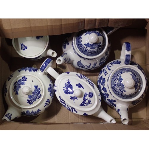 144 - Four boxes of Tea Pots