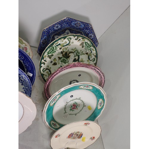 247 - A quantity of assorted Plates including one painted with lake scene, Coffee Cup and Saucer, Tureens,... 