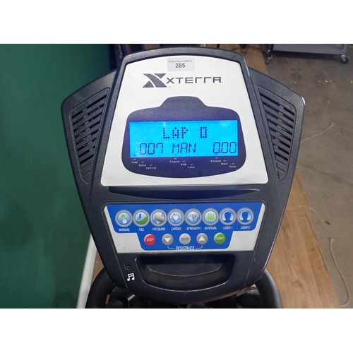 285 - An Exterra FS4.0e Elliptical Cross Trainer with owners Manual, passed PAT