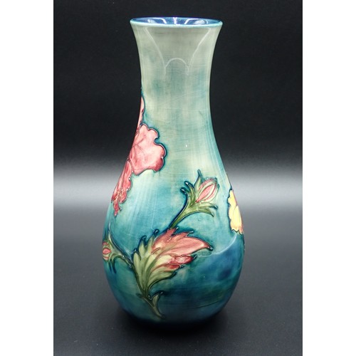 114 - A Moorcroft Hibiscus Baluster Vase 11