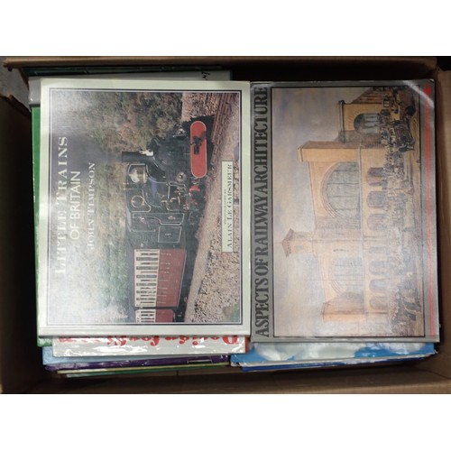 514A - Six boxes Books Railway and other transport related etc.