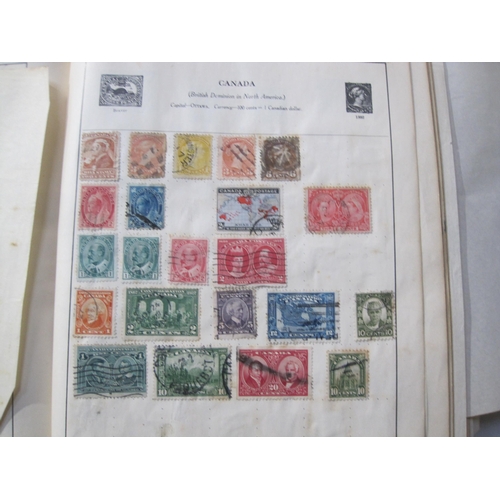 100 - A collection of British Commonwealth Stamps in an Album, mostly used, together with a selection of G... 