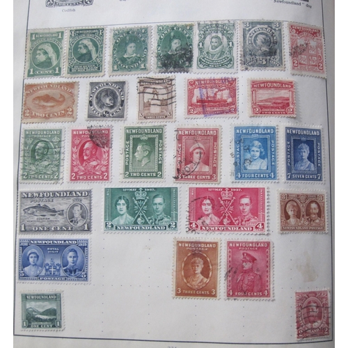 100 - A collection of British Commonwealth Stamps in an Album, mostly used, together with a selection of G... 