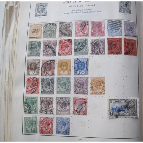 100 - A collection of British Commonwealth Stamps in an Album, mostly used, together with a selection of G... 