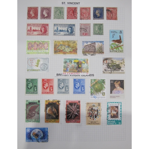 97 - A large All World Stamp Collection, principally post 1950, in 11 volumes, together with a selection ... 