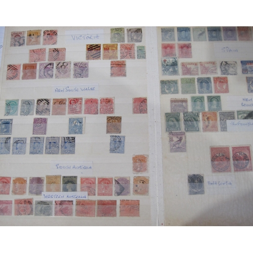 98 - A selection of British Commonwealth QuV-QuEII, mint/used in an 'Editor' Stamp Album; and in one othe... 