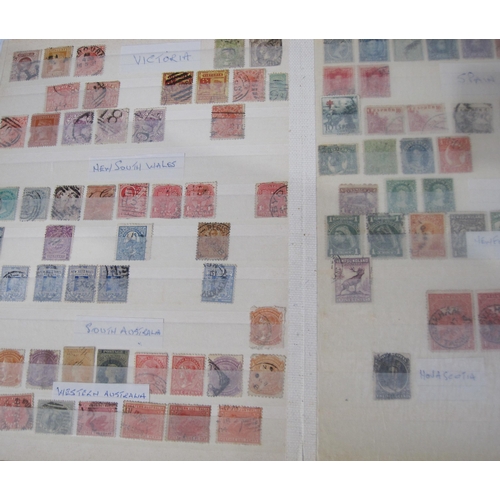 98 - A selection of British Commonwealth QuV-QuEII, mint/used in an 'Editor' Stamp Album; and in one othe... 