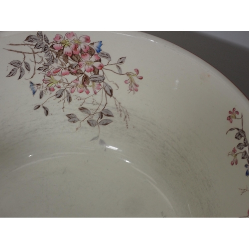 265 - A floral patterned Toilet Jug and Bowl, a Toilet Jug, and a Colclough part Tea Set