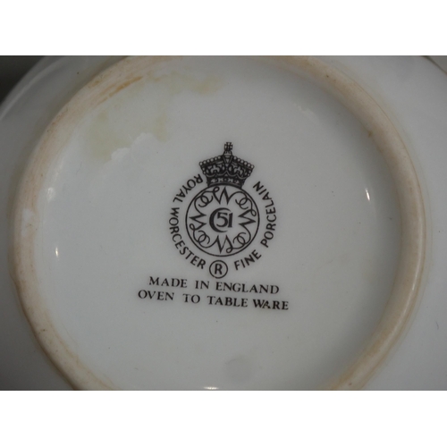 266 - A quantity Royal Worcester 