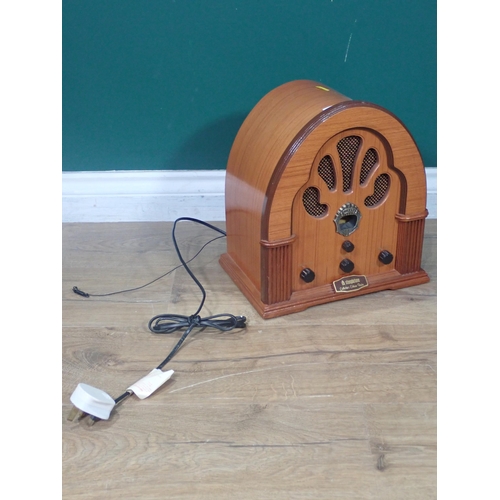 32 - A Steepletone Collector's Edition Radio, passed PAT (fuse removed)