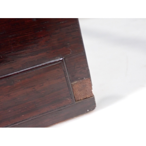 326 - A 19th Century rosewood and brass inset Writing Box with fitted interior 11in W x 7in H