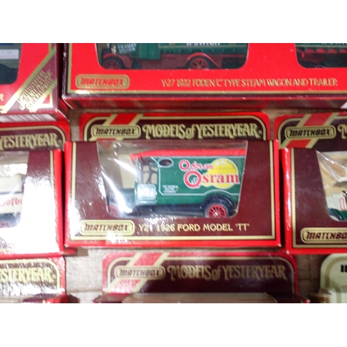 344 - A quantity of boxed Matchbox and Lledo Models of Yesteryear diecast Vehicles