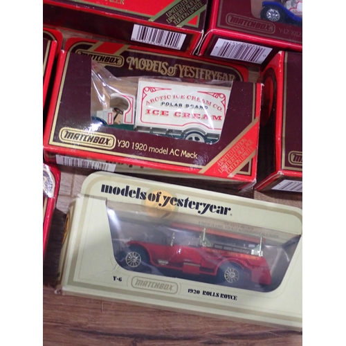 344 - A quantity of boxed Matchbox and Lledo Models of Yesteryear diecast Vehicles