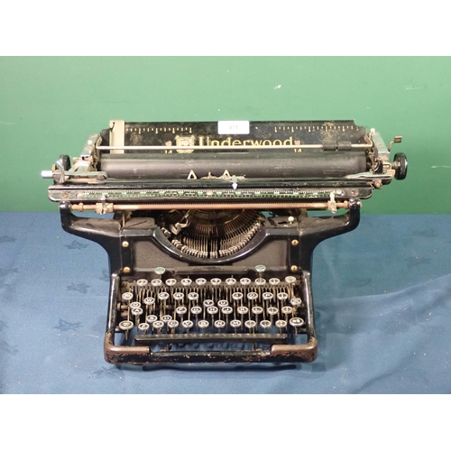 471 - An Underwood Typewriter