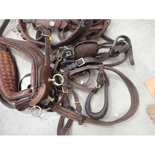 599 - A bag of horse harnesses