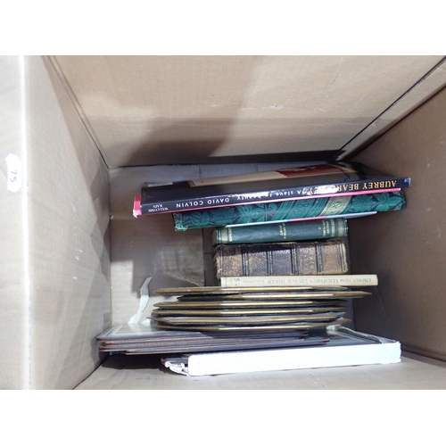 75 - Three boxes of Books, history  etc.
PLEASE NOTE CHANGE OF DESCRIPTION