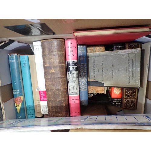 79 - Three boxes of Books including Botany, Children's Encyclopaedia, Novels, etc.