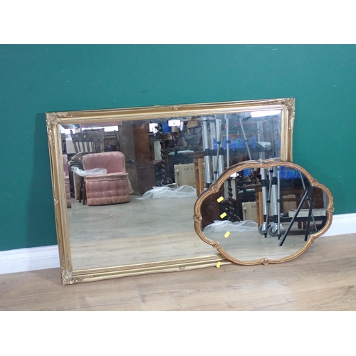 88 - Two gilt framed Wall Mirrors