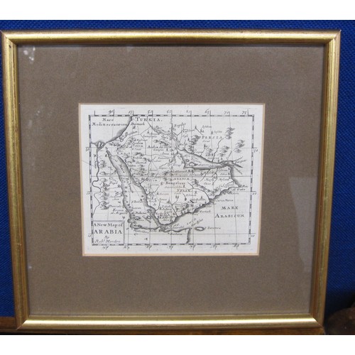 419 - ENGLISH SCHOOL. Late 18th Century, an engraved Map of the West Indies, 7 x 11½in; new Map of Arabia ... 