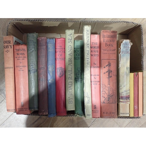 1 - A box of Children's Books including 'The Wonder Book' Series