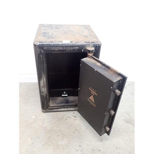 13 - A black painted Safe by The Chatwood Safe Co Ltd (Key in Office), 26