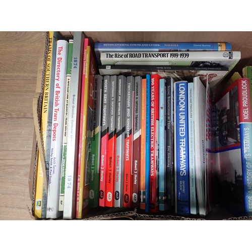 4 - A box of Books relating to Trams and Tramways