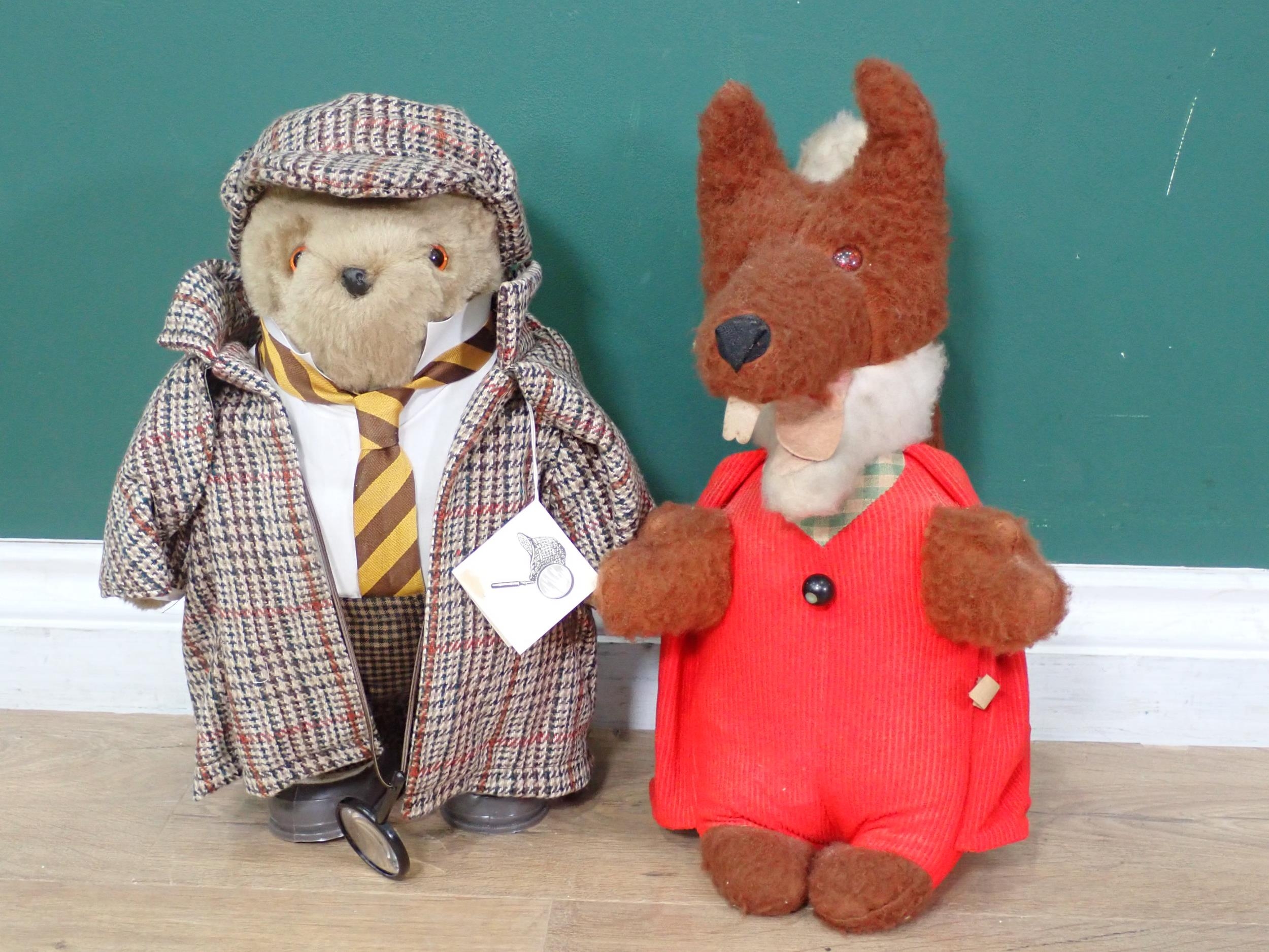 original basil brush soft toy