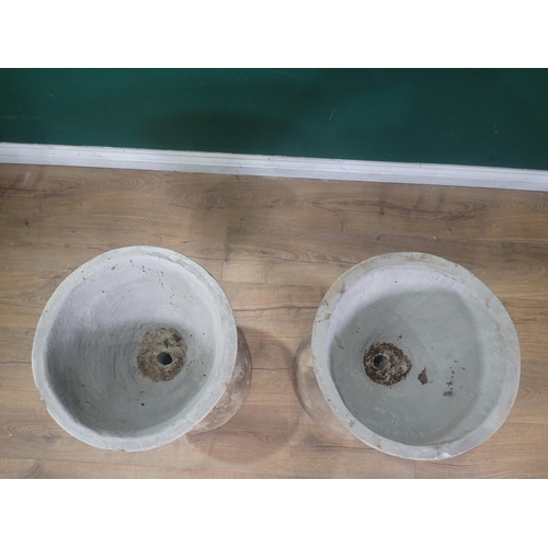 508 - A pair of Willy Guhl Diablo Planters, 2ft High (One has small chip to base).