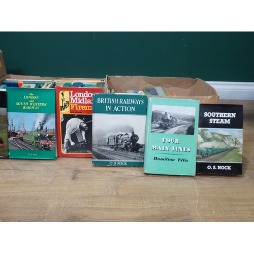 6 - Three boxes of Railway related Books including GWR and Midland Regions