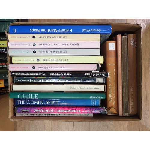 61 - Three boxes of Book on European History