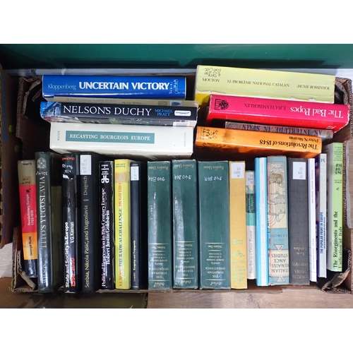 61 - Three boxes of Book on European History