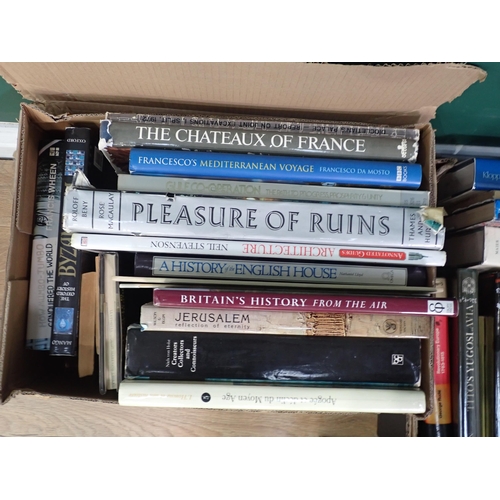 61 - Three boxes of Book on European History