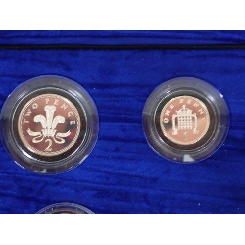 269 - A Royal Mint 2000 Millenium silver proof collection, 1p - £5, including a Maundy set, in case of iss... 