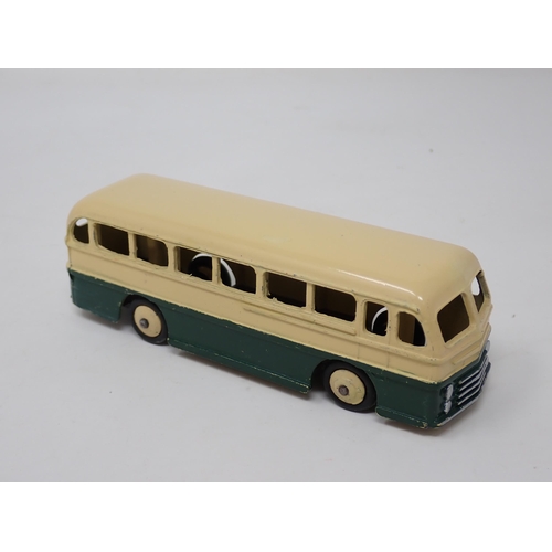 1016 - A Dinky Toys No.282 Duple Roadmaster US Issue, green and cream with cream hubs, mint condition. Idea... 