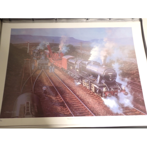 1040 - A Classic Collections Set of Limited Edition Prints No.3 Portfolio depicting Hornby Dublo in real li... 