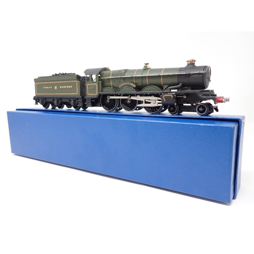 1046 - A Hornby Dublo repainted and lined 'Bristol Castle'. This has been done to a very high standard as '... 