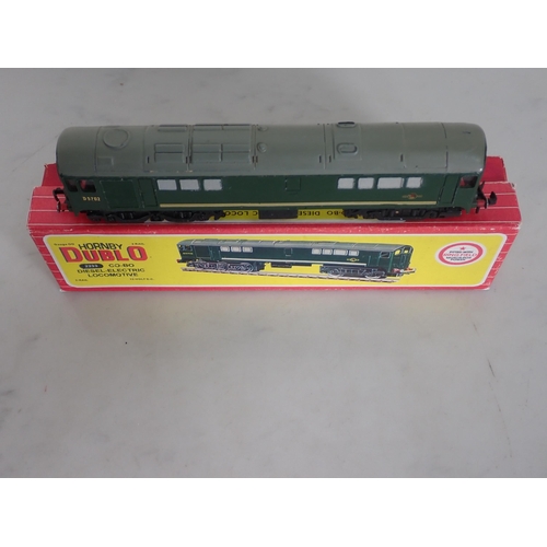 1094 - A Hornby Dublo 2-rail No.2233 Co-Bo diesel-electric Locomotive, with original box base and reproduct... 