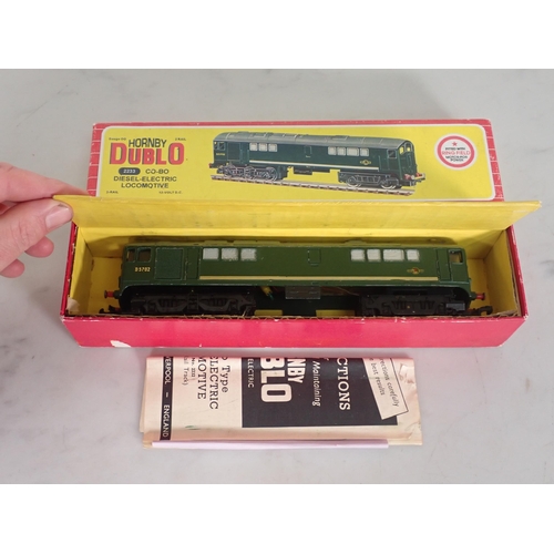 1094 - A Hornby Dublo 2-rail No.2233 Co-Bo diesel-electric Locomotive, with original box base and reproduct... 