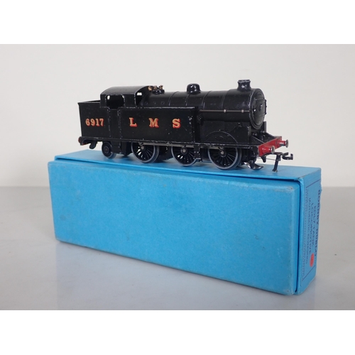 1099 - A Hornby Dublo pre-war EDL7 in LMS gloss black livery No.6917, in reproduction box