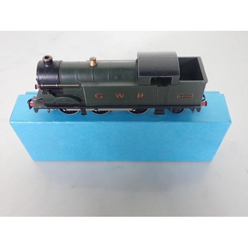 1101 - A Hornby Dublo EDL7 0-6-2T Locomotive in GWR matt green livery No.6699, in reproduction box